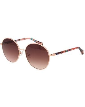 Christian Lacroix Rose Gold Sunglasses - Brown