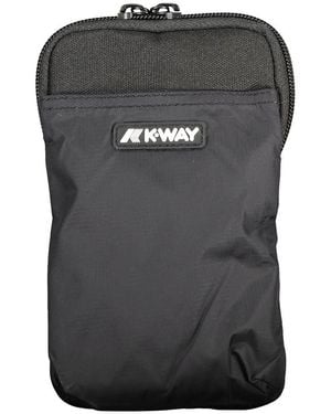 K-Way Black Polyester Shoulder Bag