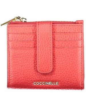 Coccinelle Rosso Leather Wallet - Red