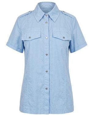 MR & MRS Light Blue Cotton Shirt