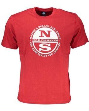 North Sails Cotton 'T-Shirt - Red
