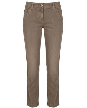 Jacob Cohen Cotton Trousers - Grey