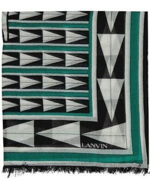Lanvin Wool Scarf - Green