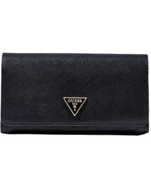 Guess Black Polyethylene Clutch Bag