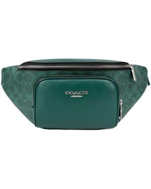 COACH Racer Signature Fanny Belt Bag - Green