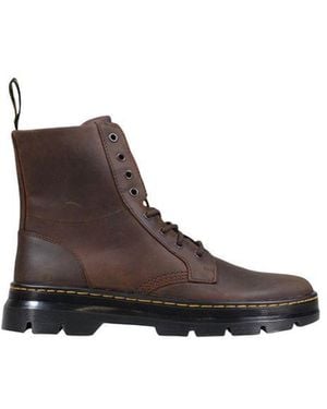 Dr. Martens Brown Leather Athletic Trainers