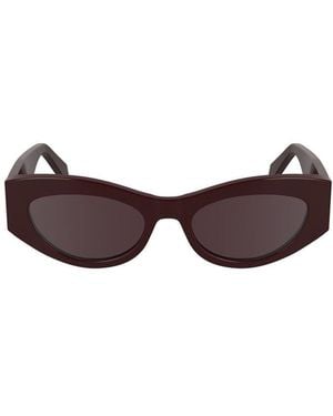 Calvin Klein Rosso Acetate Sunglass - Brown