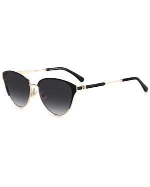 Kate Spade Black Metal Sunglasses