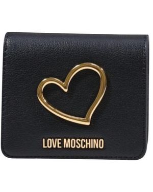 Love Moschino Black Polyethylene Wallet