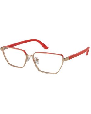 Guess Gold Metal Glasses (frames) - Red