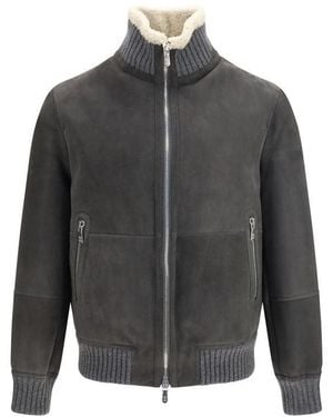 Brunello Cucinelli Grey Wool Oves Aries Full
