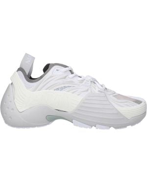 Lanvin Leather Athletic Sneakers - White