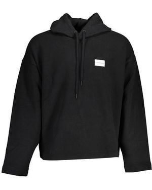 Calvin Klein Black Cotton Sweatshirt