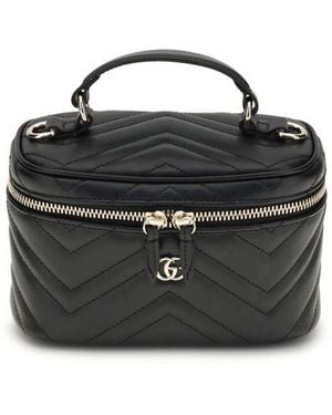 Gucci Vanity Mini Shoulder Bag - Black