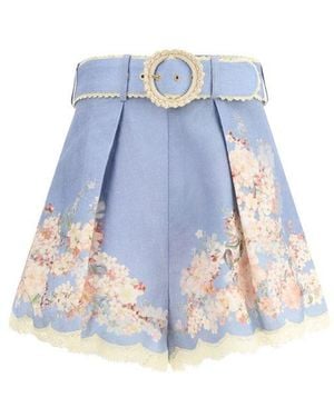 Zimmermann Cascadian Shorts - Blue