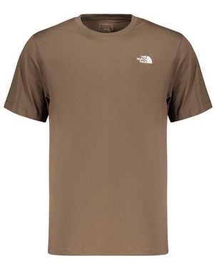The North Face Brown Cotton Men's T
