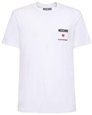 Moschino Love We Trust T-Shirt - White