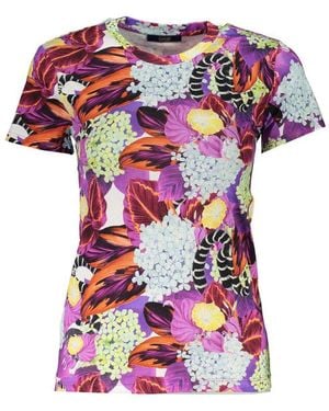 Roberto Cavalli Cotton Tops & T-Shirt - Pink