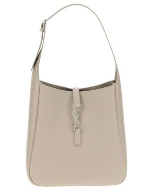 Saint Laurent Le 5 À 7 Shoulder Bag - White