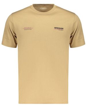 Refrigiwear Brown Cotton Men's T - Natural