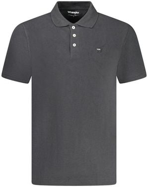 Wrangler Cotton Polo Shirt - Gray