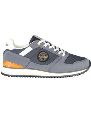 Napapijri Blue Polyester Men's Trainer