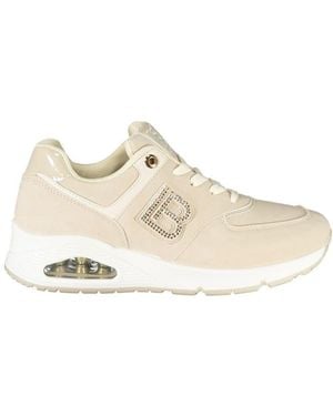 Laura Biagiotti Beige Polyurethane Trainer - Natural