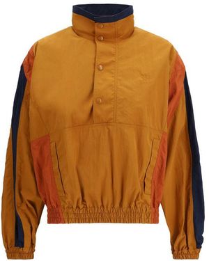 Saint Laurent Multicolour Nylon Clothing - Brown