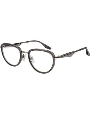 Trussardi Gray Metal Glasses (frames) - Brown