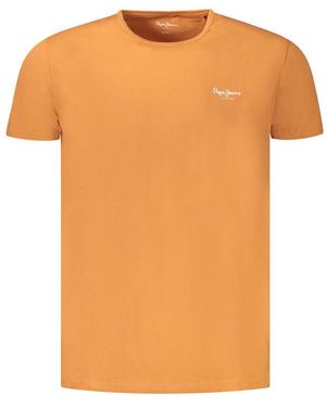 Pepe Jeans Cotton T-Shirt - Orange