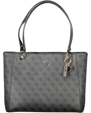 Guess Polyethylene Handbag - Grey