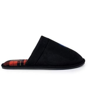Ralph Lauren Black Polyester Slippers