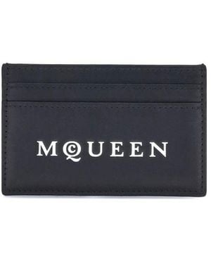 McQueen Logoed Card Holder - Blue