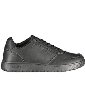Gas Black Polyurethane Men's Trainer