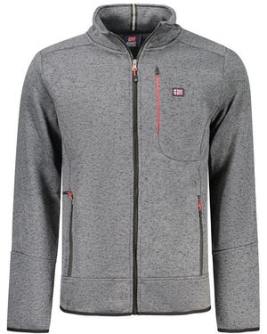 Norway 1963 Grigio Polyester Men Sweatshirt - Grey