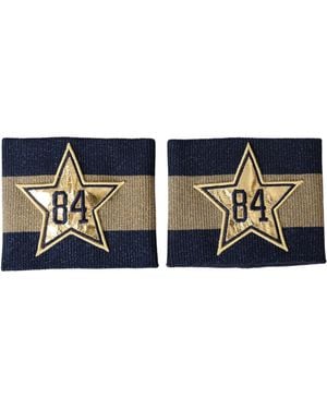 Dolce & Gabbana Logo Star 84 Viscose Wristband - Blue