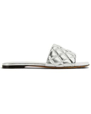 Bottega Veneta Sliders - White