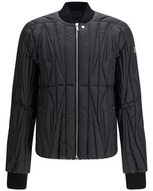 Moncler Black Goose Down Clothing