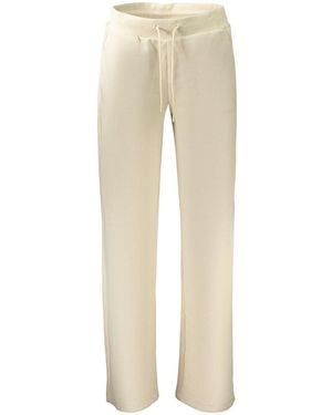 Guess Beige Lyocell Trouser - Natural