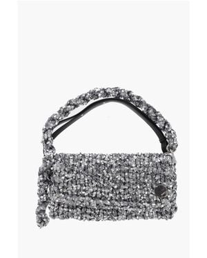Jil Sander Silver Polyester Shoulder Bag - Metallic