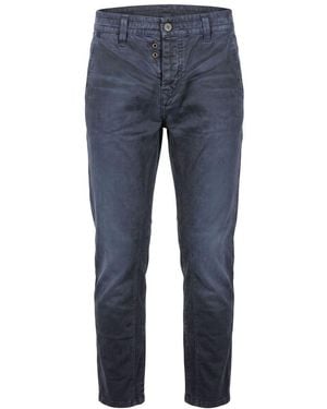 Trussardi Cotton Pant - Blue