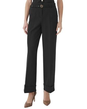 Guess Black Viscose Casual Pants