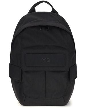 Y-3 Black Polyamide Backpack