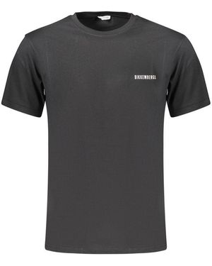 Bikkembergs Black Cotton Men's T