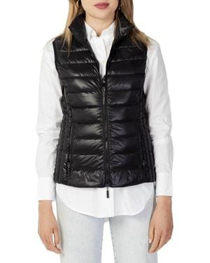 ARMANI EXCHANGE Black Polyester Jackets & Coat