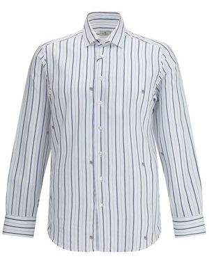 Etro Striped Shirt - Blue