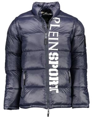 Philipp Plein Polyester Jacket - Blue