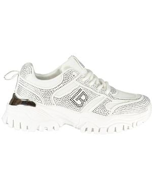 Laura Biagiotti White Polyester Trainer