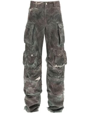 The Attico 'fern' Cargo Trousers - Multicolour