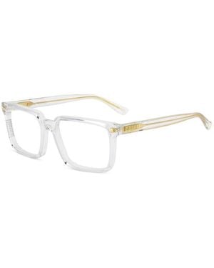 DSquared² Transparent Acetate Glasses (frames) - Metallic